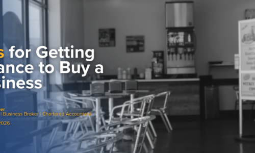 A popular article titled "Tips for Getting Finance to Buy a Business," authored by Dean Demeyer