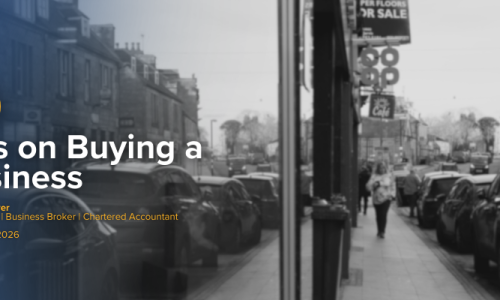An article titled "10 Tips on Buying a Business", authored by Dean Demeyer, BSX Director, Business Broker, and Chartered Accountant.